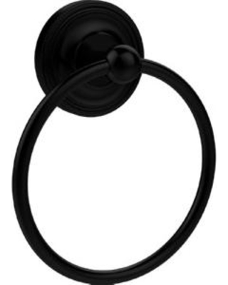 Black Towel Ring